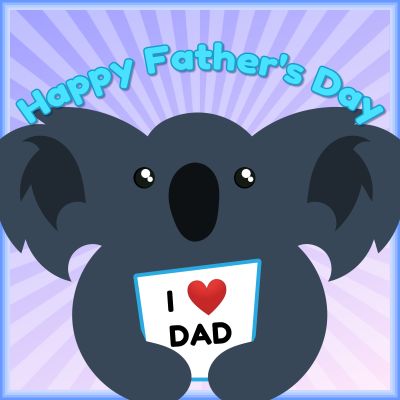 Happy Father's Day Occasions Instagram Post Template