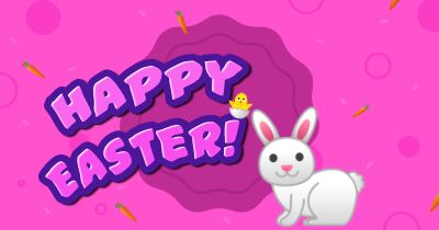 Happy Easter! Occasions Facebook Post Template
