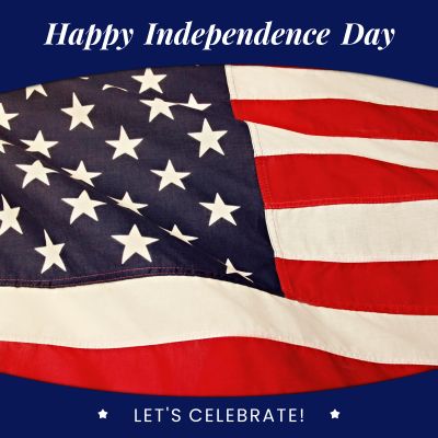 Let's Celebrate Independence Day! Occasions Instagram Post Template