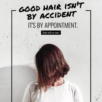 Hair Salon Appointments — Beauty Instagram Post Template (VtrPXR) —  