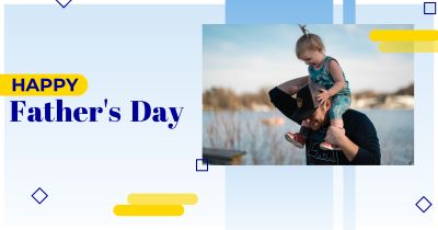 Happy Father's Day Occasions Facebook Post Template