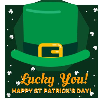 Happy Lucky St Patrick's Day Occasions Instagram Post Template