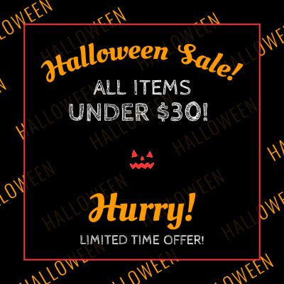 Halloween Sale! Occasions Instagram Post Template