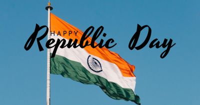 Happy Indian Republic Day Occasions Facebook Post Template